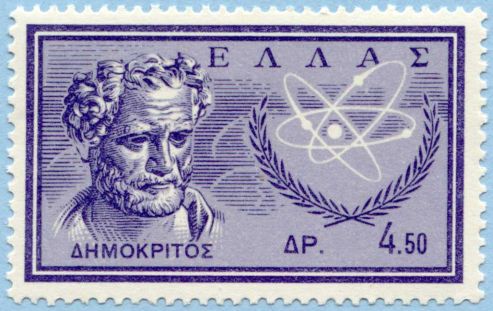 Yunanistan 1961'de Ulusal Bilimsel AraÅŸtÄ±rma Merkezinden Demokritusun onuruna